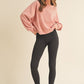 Yelete Full Size Fleece Lined High Waisted Leggings