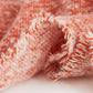 Raw Hem Heathered Polyester Scarf