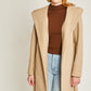 JQ Fleece Belted Hoodie Coat