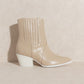 OASIS SOCIETY Dawn - Paneled Western Bootie