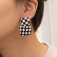 Textile Drop Earrings