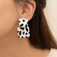 Textile Drop Earrings