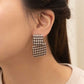 Textile Drop Earrings