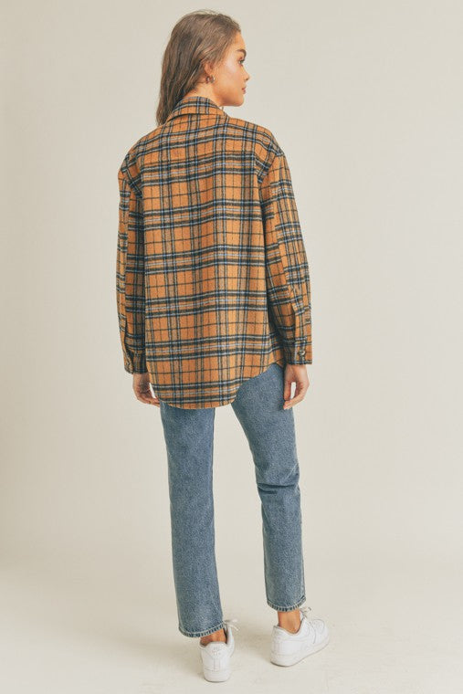 Plaid Flannel Shacket