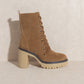 OASIS SOCIETY Jenna - Platform Military Boots