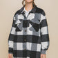 Plaid Bust Pocket Shacket