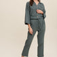 Long Sleeve Button Down and Long Pants Sets