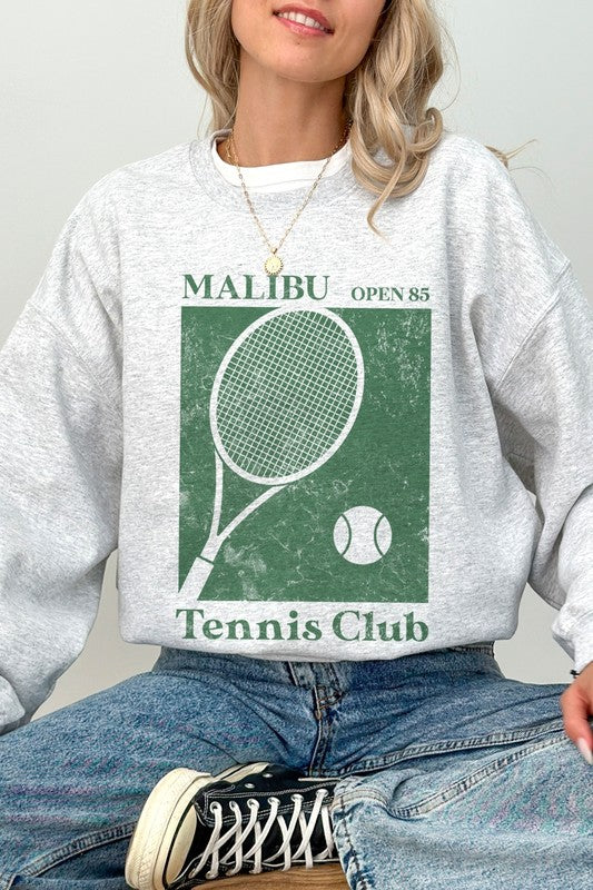 MALIBU TENNIS CLUB Graphic Sweatshirt