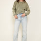 Mineral Wash Distressed Sweater