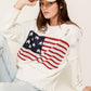 Distressed USA Logo Sweater