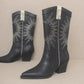 OASIS SOCIETY Halle - Paneled Cowboy Boots