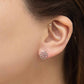 Daisy Outline Stud Earrings