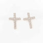 Cross Stud Earrings