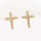 Cross Stud Earrings