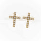 Cross Stud Earrings