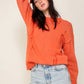 Mineral Wash Distressed Sweater