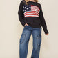 Distressed USA Logo Sweater