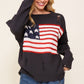 Distressed USA Logo Sweater