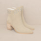 OASIS SOCIETY Alofi - Studded Collar Booties