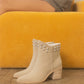 OASIS SOCIETY Alofi - Studded Collar Booties