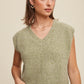 Soft Touch Cropped Knit Vest