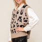 Leopard Vest