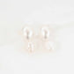 Double Pearl Earrings