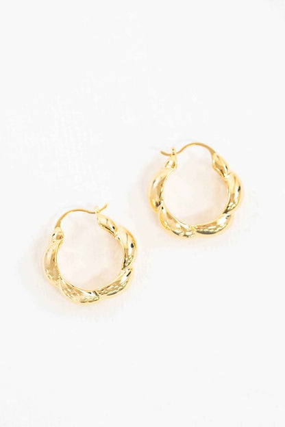 Baker Hoop Earrings