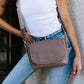 SIGNATURE CROSSBODY SHOULDER BAG WITH CARD WALLET