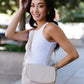 SIGNATURE CROSSBODY SHOULDER BAG WITH CARD WALLET