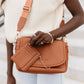 SIGNATURE CROSSBODY SHOULDER BAG WITH CARD WALLET