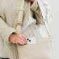 SIGNATURE CROSSBODY SHOULDER BAG WITH CARD WALLET