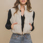 High Neck Puffer Vest