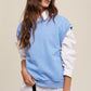 Short Sleeve Boxy Crew Neck Sweat Top