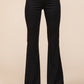 Mittoshop Stretchy Soft Elastic Waist Flare Pants