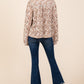 Floral Eyelet Laced Blouse