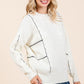 Cable Knit Long-Sleeve Sweater