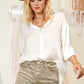 LIGHT SATIN BUTTON DOWN SHIRT