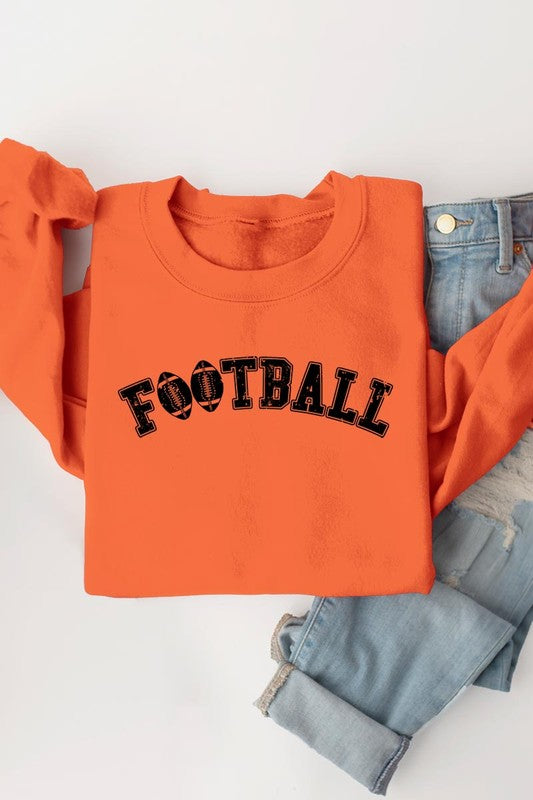 Football Graphic Fleece Sweatshirts