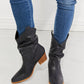 MMShoes Better in Texas Scrunch Cowboy Boots in Navy