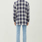 Be Cool Plaid Flannel Button Down Shirt with Chest Pocket