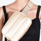 Fame Quilted Nylon Crossbody Bag