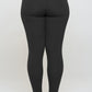 Yelete Full Size Fleece Lined High Waisted Leggings