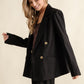 DOUBLE BUTTON BLAZER JACKET