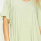 At Rest Oversized Short Sleeve Top