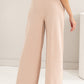 High Rise Wide Leg Drawstring Pants