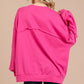 Ces Femme Exposed Seam Long Sleeve Sweatshirt