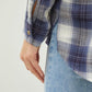 Be Cool Plaid Flannel Button Down Shirt with Chest Pocket