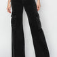 Risen Full Size High Rise Wide Leg Cargo Jeans