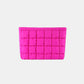 Zenana Quilted Puffy Pouch Clutch Bag